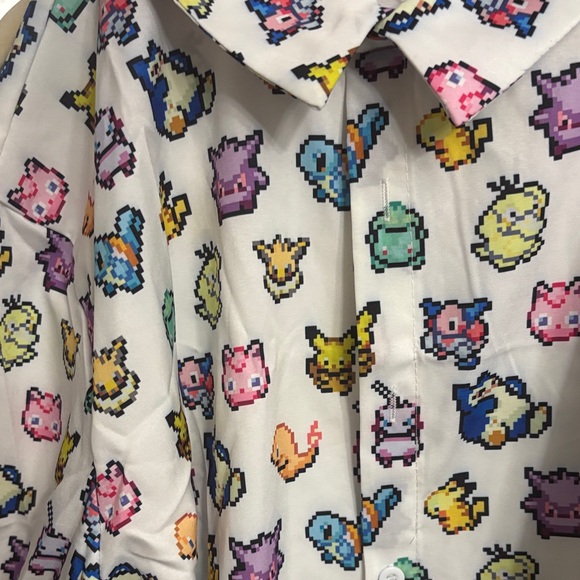 Colorful Character Print Hooded Robe - Picture 2 of 6